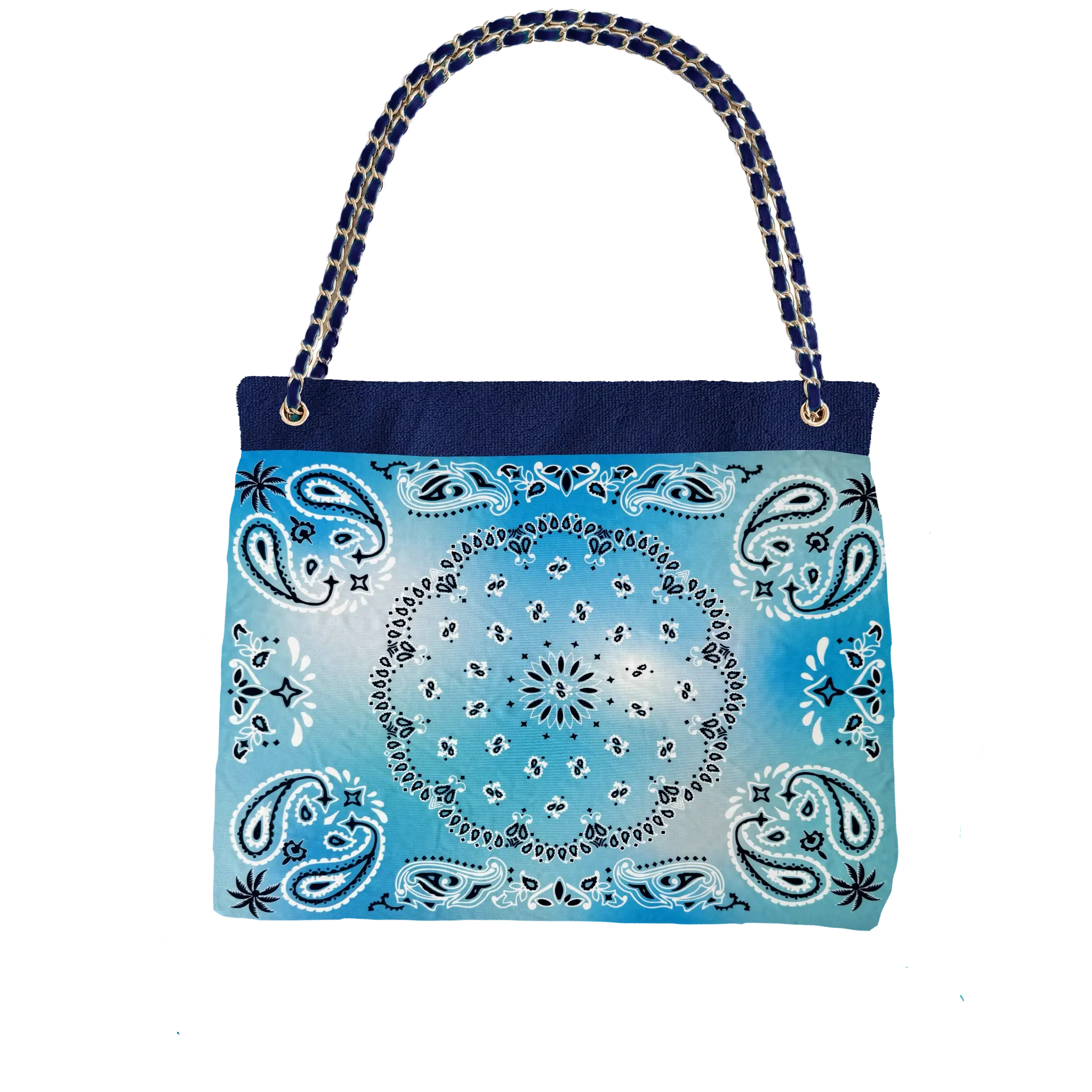 Balagan II Bandana Bleu Tie & Dye